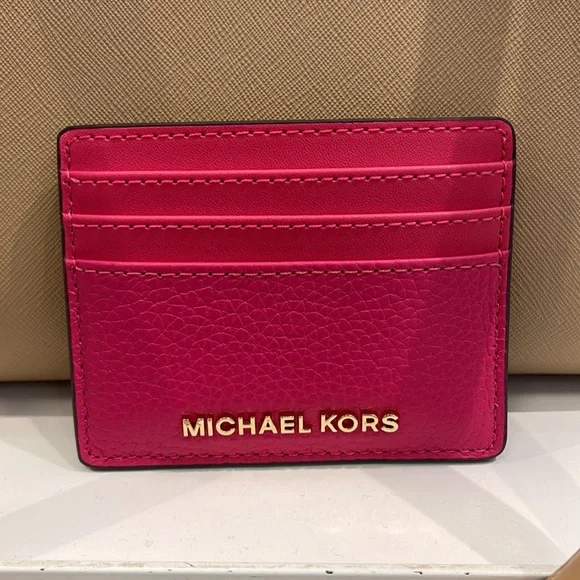 MICHAEL KORS
Large Pebbled Leather Card Holder Case
Electric Pink 
NWT - Picture 16 of 16